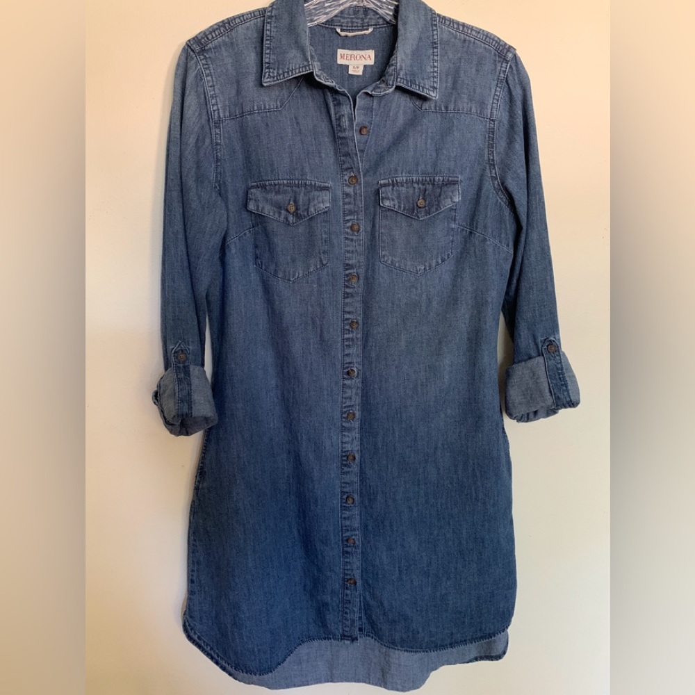 Merona Blue Jean Dress